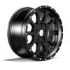 Alu Felge Alloy schwarz 8,5x18 ET +32 mit TÜV Alloy wheel