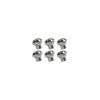 Knobs Armaturenbrett Zugschaltknopf AMC CJ - Universal - Licht - Heizung Alu 6tlg. 11420.01