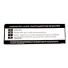 Aufkleber an Sonnenblende mit Getriebeangabe Jeep Wrangler YJ 94-98 Omix 18676.77 Transfer Case Sunvisor Decal, 94-98 Jeep Model