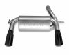 Auspuff Edelstahl schwarz poliert Jeep Wrangler JL 18- 3.6L Gibson 617307-B Stainless Steel Black Dual Exit Cat Back Exhaust Sys