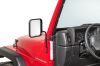 Außenspiegel Set schwarz quadratisch Jeep CJ 76-86 Wrangler YJ TJ JK JL u. Gladiator JT /  Adventure® Mirrors with Square Head 1