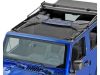 Bikini Top Eclipse Sun Shade, Black Jeep Wrangler JK 07-16 2+4 Türer Rugged Ridge 13579.04