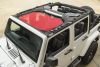 Bikini Top Eclipse Sun Shade rot vorne Jeep Wrangler JK 07-18 Rugged Ridge 13579.24 Eclipse Sun Shade, Front, Red, 07-18 Jeep Wr