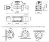 COMEUP Seilwinde Seal GEN2 9.5I 12V, Überlastsicherung und gerillte Trommel 64-295973