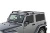 Dachträger Jeep Wrangler JK JL 07- 2-Türer Rhino-Rack SG60 Gutter-Mount Vortex 2-Bar Roof Rack for 07- Wrangler JK & JL