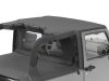 Duster Laderaumabdeckung Jeep Wrangler JK 07- 2-Türer Black Diamond