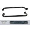 Flankenschutz Jeep Wrangler TJ 97-06 schwarz texturiert Rugged Ridge 11591.04 3-In Round Side Step Blk 97-06(TJ)