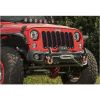 Frontstoßstange ARCUS Set mit Seilwindenplatte und Haken Jeep Wrangler JK 07-18 Rugged Ridge 11549.11Arcus Front Bumper Set, W/T