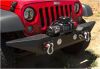 Frontstoßstange Spartan Set Jeep Wrangler JK 07-18 Rugged Ridge 11548.03 Spartan Front Bumper, SE, W/O Overrider; 07-18 JK