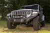 Frontstoßstange Spartan Set Jeep Wrangler JL 18- Rugged Ridge 11548.41 Spartan Front Bumper, HCE, W/Overrider; 18-19 JL