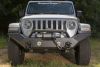 Frontstoßstange Spartan Set Jeep Wrangler JL 18- Rugged Ridge 11548.41 Spartan Front Bumper, HCE, W/Overrider; 18-19 JL