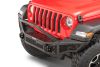 Frontstoßstange mit Bügel und Windenplatte Jeep Wrangler JL 18- Go Rhino 331201T Rockline Winch Ready Front Bumper with Override