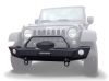 Frontstoßstange und Heckstoßstange schwarz Stahl Jeep Wrangler JK 07-18 Artikel 8480+8481