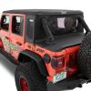 Halftop Conversion Kit Black Twill Jeep Wrangler JL 18- Bestop 80100-17