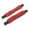 Haltegriff Paar rot Jeep Wrangler 07- Rugged Ridge 13305.81 Paracord Seat Mount Grab Handle Red 07- Wrangler