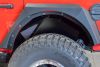 Innere Kotflügel hinten Alu schwarz Jeep Wrangler JL 18-  DV8 Offroad INFEND-03RB Black Rear Inner Fenders for 18- Wrangler JL