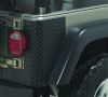 Karosserieecken Rear Corner Guards Body Armor Jeep Wrangler 97-06 Ruggend Ridge 11650.01