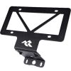 Kennzeichenhalter Halter mit Ersatzrad Jeep Wrangler JL 18- Rugged Ridge 11585.25 Tag Relocation Bracket, Rear; 18- JL