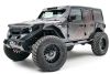 Kotflügelverbreiterung Grumper Set schwarz Jeep Wrangler JL 18- Fab Fours JL4600-1 Grumper Fenders for 18- Jeep Wrangler JL