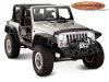 Kotflügelverbreiterung Jeep Wrangler JK 2007-  2-Türer - Set - 24cm Buswacker Fender Flat BW-10919.07