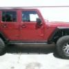 Kotflügelverbreiterung Jeep Wrangler JK 4 Türer JK-MAX +20mm FLARES 2007-