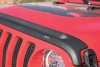 Luftabweiser Windabweiser schwarz Jeep Wrangler JL 18- & Gladiator JT 19- Autoventshade 436148 Aeroskin II