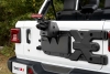 Reserveradträger Hecktürscharnier Spartacus Heavy Duty Jeep Wrangler JL 18- Rugged Ridge 11546.55 Spartacus HD Tire Carrier, Hin