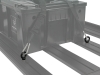 Schwarze galvanisierte Ringschraube Zurrschraube für Dachträger Front Runner RRAC012