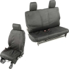 Sitzbezug Polyester Set / Vordersitze und Rückbank Elite Ballistic Seat Cover Set black Jeep Wrangler JK BJ 07-10 2 Door 13256.0