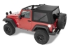 Softtop Ersatz Softtop Bestop Black Twill Jeep Wrangler JK 10-16 2-Türer 79846-17 Twill Replace-A-Top Bestop