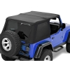 Softtop Ersatz Trektop NX Black Twill Jeep Wrangler TJ 96-06 Bestop 59720-17 Replace-a-top