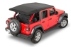 Softtop Kit mit getönten Fenstern Jeep Wrangler JL 18- 4-Türer Mopar 82215914 82215146 Twill Soft Top Kit for 18- Jeep Wrangler