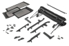 Softtop Kit schwarz mit klaren Fenstern Jeep Wrangler JL 18- 4-Türer Mopar 82215916 Twill Soft Top Kit for 18-19 Jeep Wrangler J