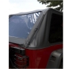 Softtop Montana schwarz ohne Gestänge Jeep Wrangler LJ 04-06 Rugged Ridge 13790.34 Montana Top, Bowless, Black Diamond; 04-06 LJ