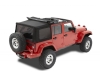 Softtop Supertop NX Black Twill 4-Türer - Wrangler JK Unlimited 07-16