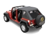 Softtop Trektop NX Factory Style Black Twill - Wrangler JK Unlimited 07-16