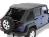 Softtop Trektop NX Factory Style Black Twill - Wrangler JK Unlimited 07-16