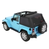 Softtop Trektop NX Plus Factory Style Black Black Twill Jeep Wrangler JK 2-Türer 07-18 Bestop 56852-17