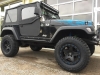 Stabilisatorenkit vorne einstellbar mit Aluarmen Jeep Wrangler TJ 97-06 Currie CE-9900A - TJ/LJ Antirock® Front Sway Bar Kit Alu