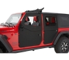 Teilbare Türe 2-Piece Full Fabric Doors rear hinten 2-tlg. Jeep Wrangler JL 18- 4-Türer Gladiator JT 20- Bestop 51751