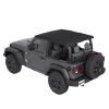 Trektop NX Black Twill Bestop Jeep Wrangler JL 18- 2-Türer Bestop 56862-17