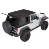 Trektop Pro Hybrid  Black Twill Bestop Jeep Wrangler JK 07-18 2-Türer