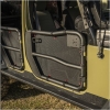 Tube Door Cover Set schwarz Jeep Wrangler JK 07-18 4-Türer Rugged Ridge 13579.58 Fortis Tube Door Covers, Full Set, Blk, 07-18 J