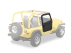 Türen Teilbare Bestop Black Crush - Jeep CJ7 80-86, Jeep Wrangler YJ 87-95, 51783-01