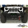 Frontstoßstange Stoßstange Bumper ROCK's MEDIUM Stahl schwarz Jeep Wrangler JK 07-18 ROCK's JP207 Steel Front Bumper