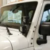 Scheinwerferhalter mit LED für Jeep Wrangler JK am Scheibenrahmen