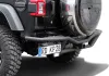 Heckstoßstange Stahl schwarz für Jeep Wrangler JL 18- 