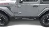 Schwellerrohre Black Rock Stahl schwarz Jeep Wrangler JL 18- 2-Türer mit TÜV