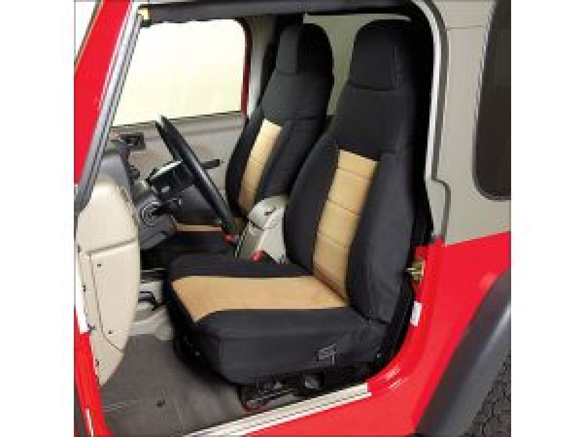 Sitzbezug Rücksitzbank Neopren Jeep Wrangler TJ 2003-2006