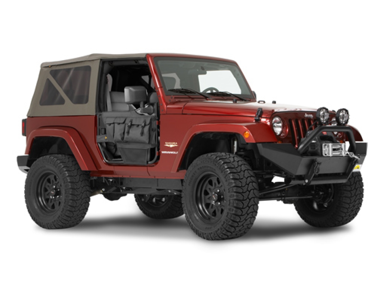 Turen Element Half Doors Vorne Black Diamond Wrangler Jk